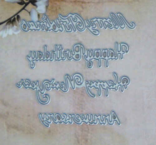 Faca de Corte para Scrapbooking - Letras