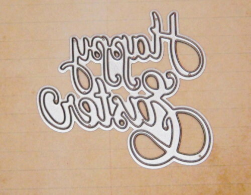 Faca de Corte para Scrapbooking - Letras
