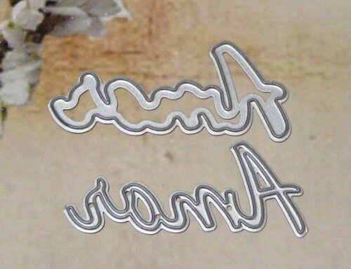 Faca de Corte para Scrapbooking - Letras - Amor