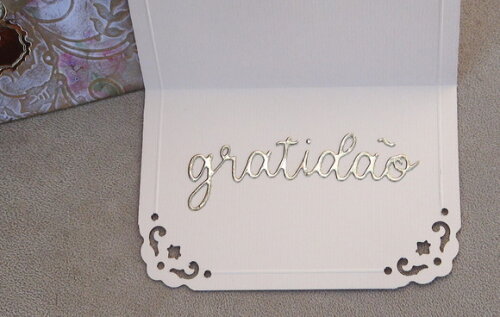 Faca de Corte para Scrapbooking - Letras - Gratidão