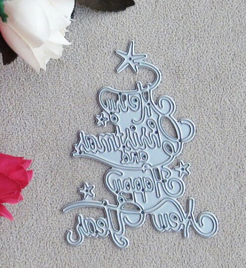 Faca de Corte para Scrapbooking - Letras Natal