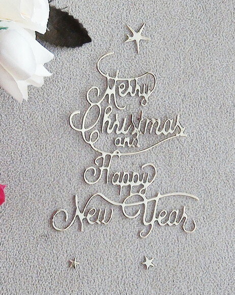 Faca de Corte para Scrapbooking - Letras Natal