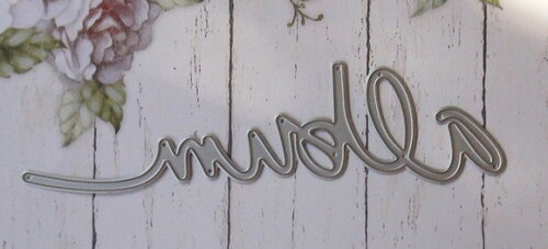 Faca de Corte para Scrapbooking - Letras Album