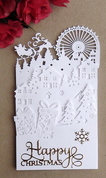 Faca de Corte para Scrapbooking - Natal 3d