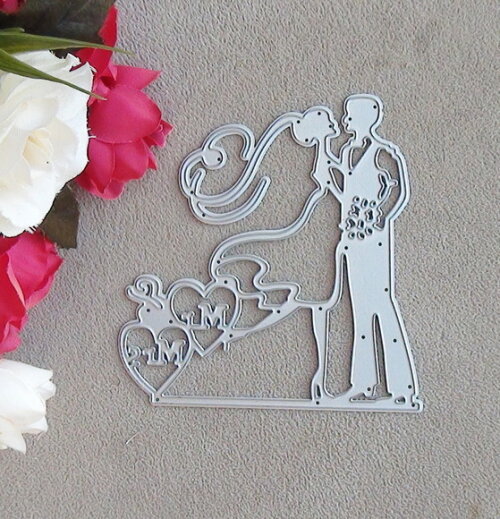 Faca de Corte para Scrapbooking - Noivos.