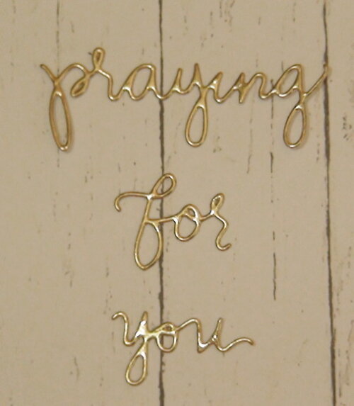 Faca de Corte para Scrapbooking - Orando Por Você
