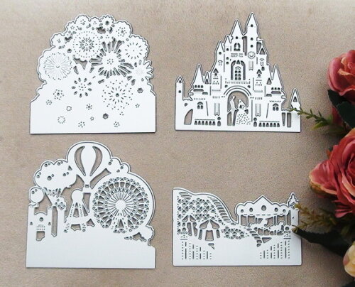 Faca de Corte para Scrapbooking - Parque de Diversão