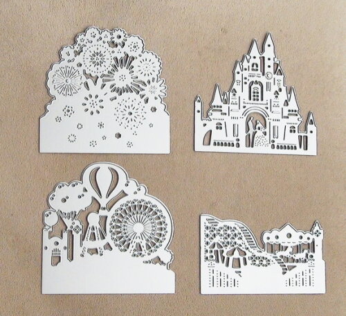 Faca de Corte para Scrapbooking - Parque de Diversão