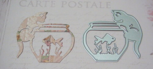 Faca De Corte Para Scrapbooking - Peixe