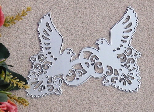 Faca De Corte Para Scrapbooking - Pomba Da Paz