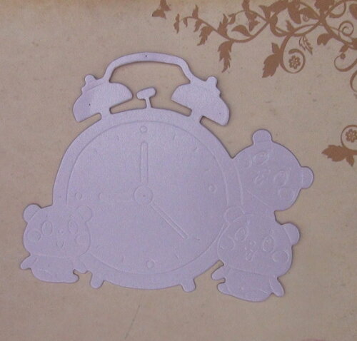 Faca de Corte para Scrapbooking - Relogio