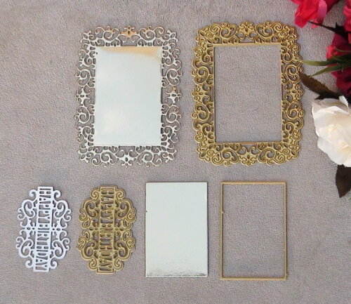 Faca de Corte para Scrapbooking - Shapeabilities Swirl Frame