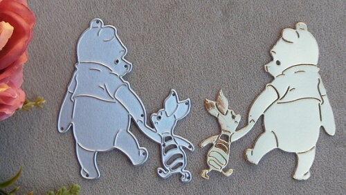 Faca de Corte para Scrapbooking - Urso Pooh