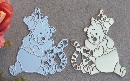 Faca de Corte para Scrapbooking - Urso Pooh