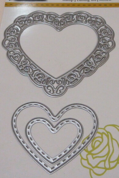 Facas de Corte para Scrapbooking - Convite Coração