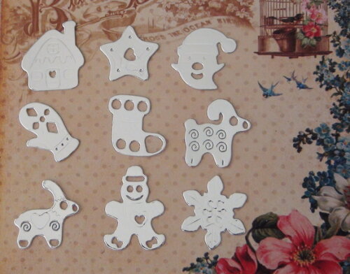 Facas de Corte para Scrapbooking - Convite Natal