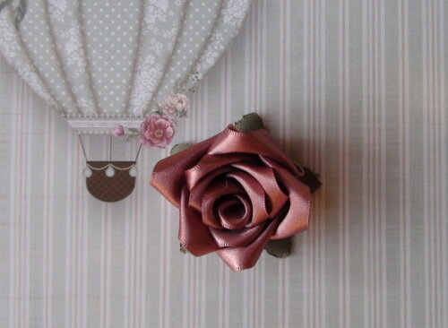 Flor em Cetim - 01 un