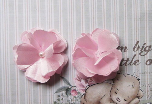 Flor em Cetim 3d - 05 un