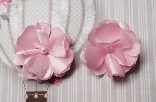 Flor em Cetim 3d - 05 un