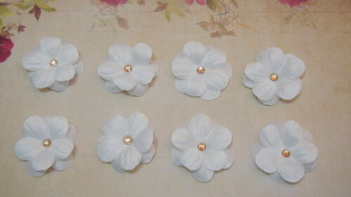 Flor em Seda - 8 Unidades