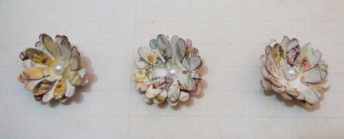 Flor Margarida - Scrapbooking
