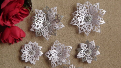 Flor para Scrap - 7 Unidades.