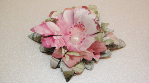 Flor para Scrapbooking - 04 un