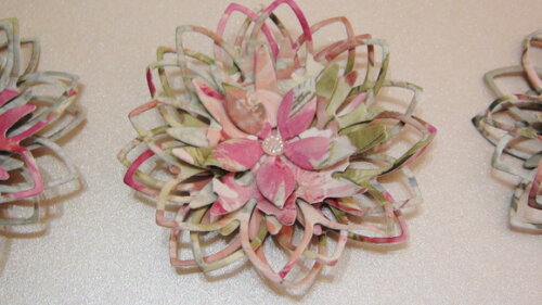 Flor para Scrapbooking - 04 un