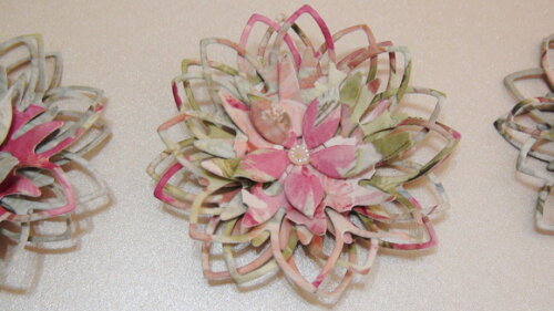 Flor para Scrapbooking - 04 un