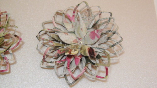 Flor para Scrapbooking - 04 un