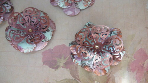 Flor para Scrapbooking - 05 un