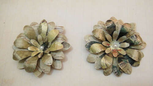 Flor para Scrapbooking - 06 un