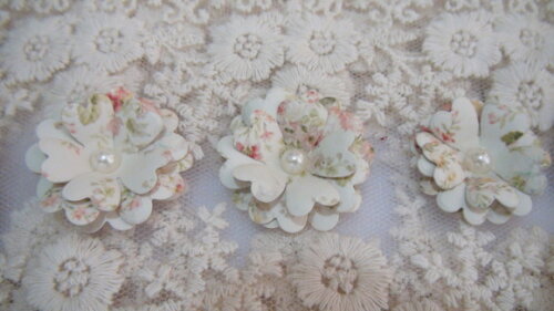 Flor para Scrapbooking - 06 Flores