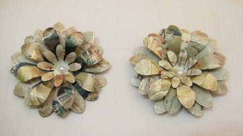 Flor para Scrapbooking - 06 un