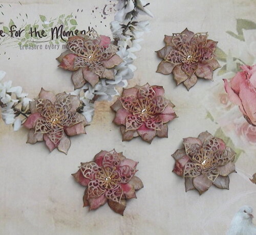 Flor para Scrapbooking - 06 un
