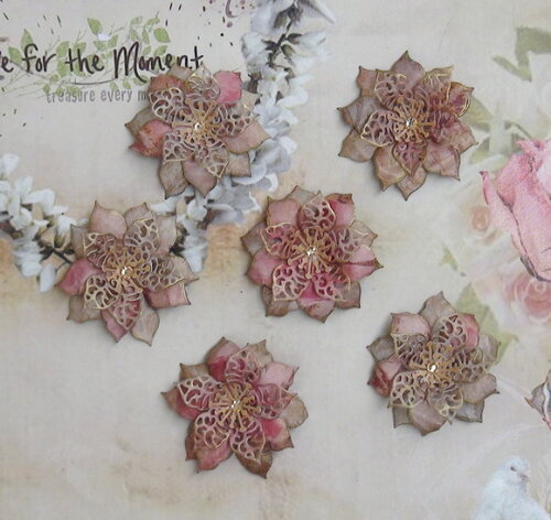 Flor para Scrapbooking - 06 un