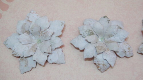 Flor para Scrapbooking - 08 un