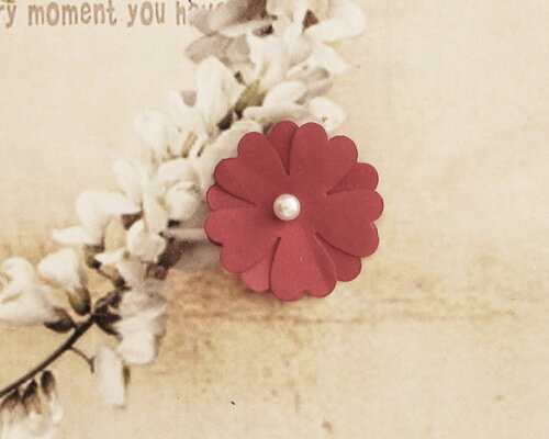 Flores em Dupla Camada Cetim - 10 un