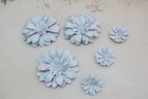 Flores para Scrapbooking - 06 Un.