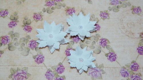 Flores para Scrapbooking - 06 Un.