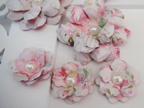 Flores para Scrapbooking - 06 Un.