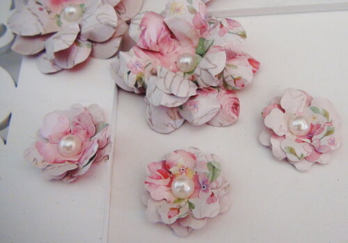 Flores para Scrapbooking - 06 Un.