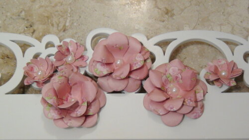 Flores para Scrapbooking - 06 Un.