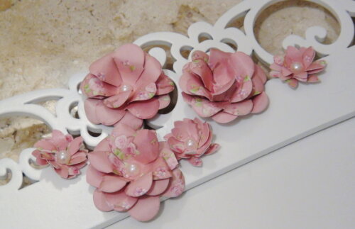 Flores para Scrapbooking - 06 Un.