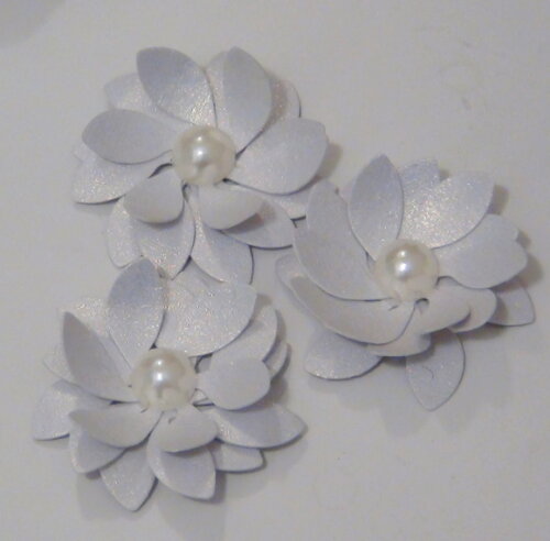 Flores para Scrapbooking - 06 Un.