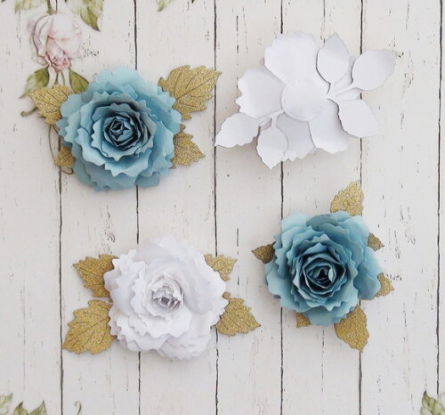 Flores para Topper de Bolo - 04 un
