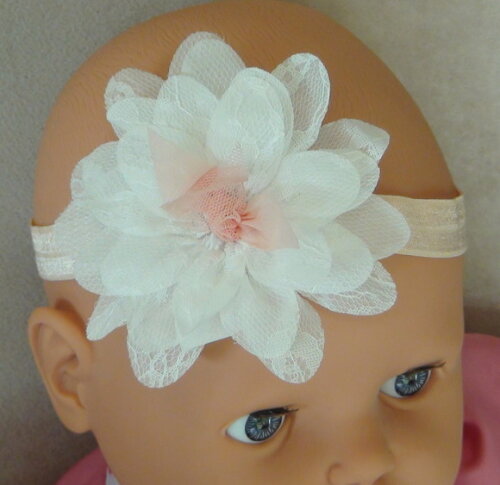 Headband - Arranjo de Flores para Cabelo - Elástico