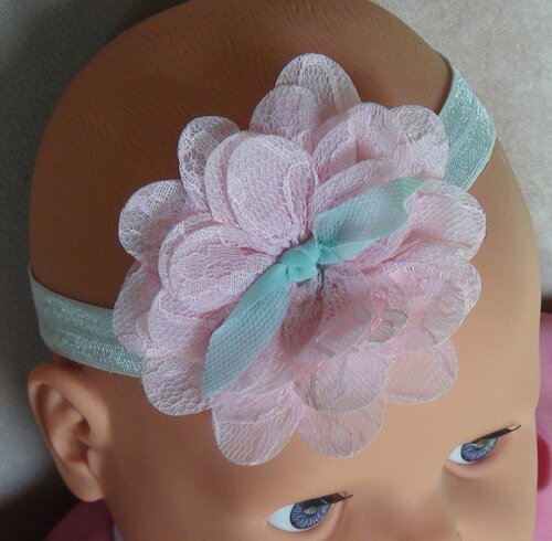 Headband - Arranjo de Flores para Cabelo - Elástico
