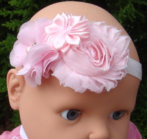 Headband - Arranjo de Flores para Cabelo - Elástico