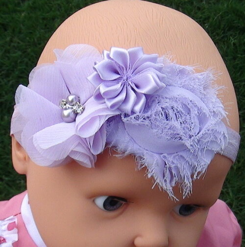Headband - Arranjo de Flores para Cabelo - Elástico